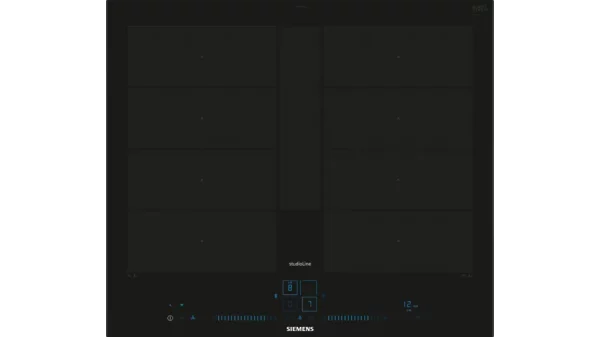 SIEMENS iQ700 - Induksjonstopp, 60 cm, Sort