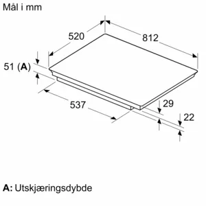 Siemens, iQ700 Induksjonstopp 80 cm Sort, Overflatemontering med ramme, EX877HVC1E - Bilde 8