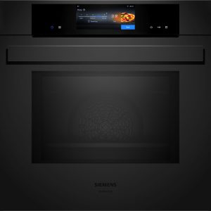 Siemens iQ700, Innbyggingsovn med mikrobølgefunksjon og damptilførsel, 60 x 60 cm, Matt Edition, HN978GQM1
