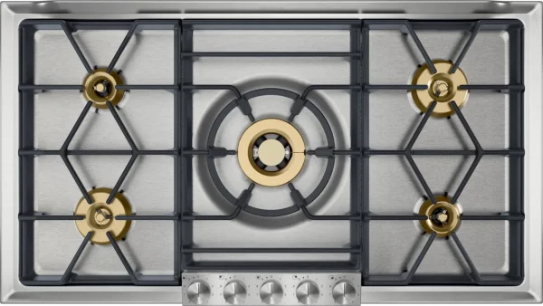 Gaggenau, Serie 200 Gasstopp 90 cm Flaskegass 28-37 mbar, VG295150F