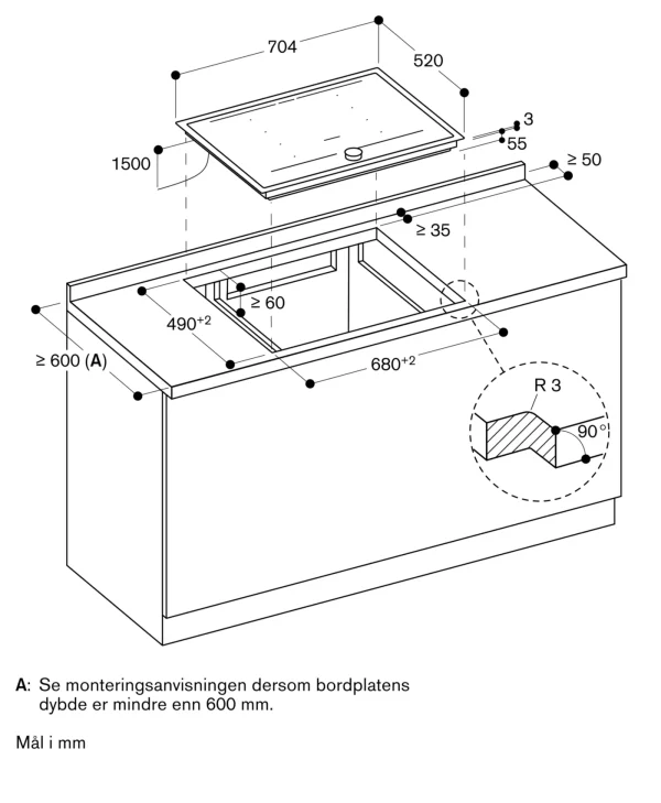 Gaggenau, Serie 200 Induksjonstopp 70 cm, CI272113 - Bilde 2