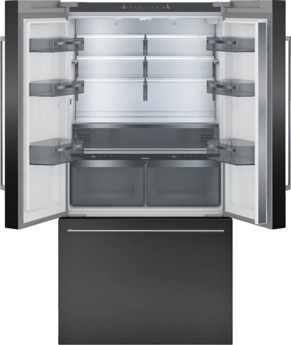Gaggenau, Serie 200 Frittstående kjøl/frys 183 x 90.5 cm Børstet sort stål med anti-fingeravtrykk, RY295350 - Bilde 7