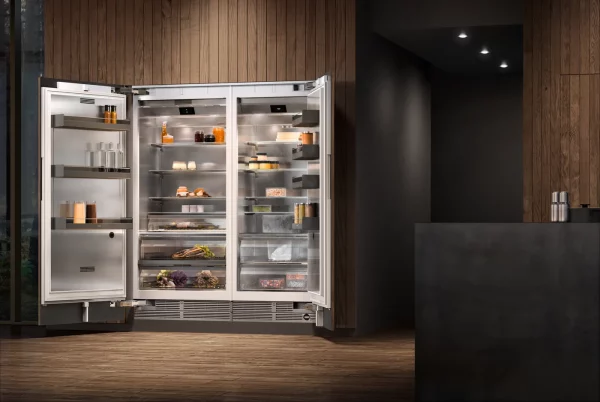 Gaggenau, Serie 400 Vario fryser 212.5 x 75.6 cm Dempet dørstengingssystem/Flathengslet, RF471306 - Bilde 2