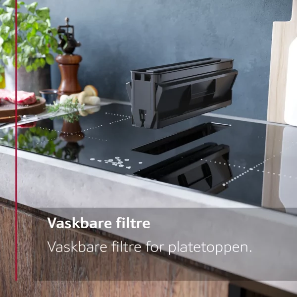 NEFF,N 70 Induksjonstopp med integrert ventilator 70 cm Flex design, V57YHQ4C0 - Bilde 6