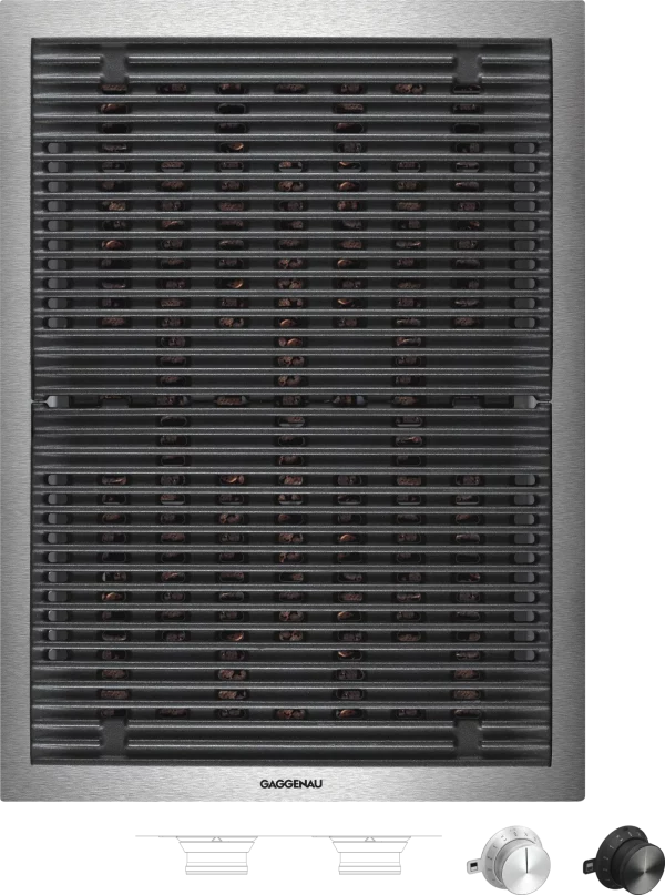 Gaggenau, Serie 400 Vario lavastensgrill 38 cm, VR414115