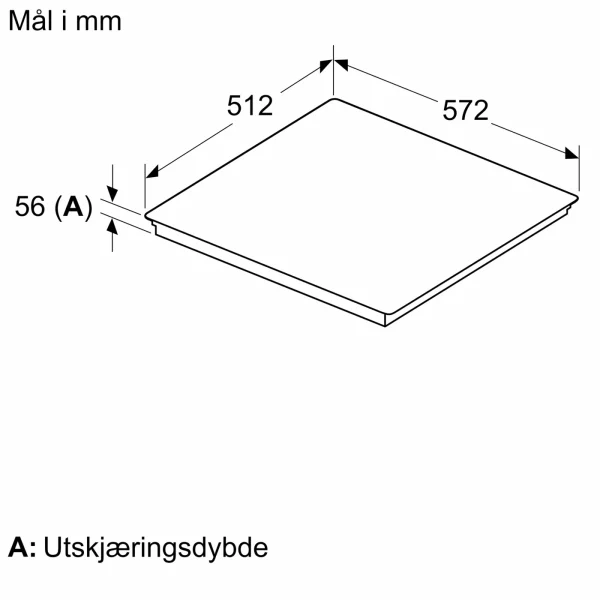 NEFF, N 90 Induksjonstopp 60 cm Innfelt montering,T66PYY4C0 - Bilde 6