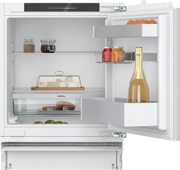 Gaggenau, Serie 200 Kjøleskap til underbygging 82 x 59.8 cm Dempet dørstengingssystem/Flathengslet, RC202180