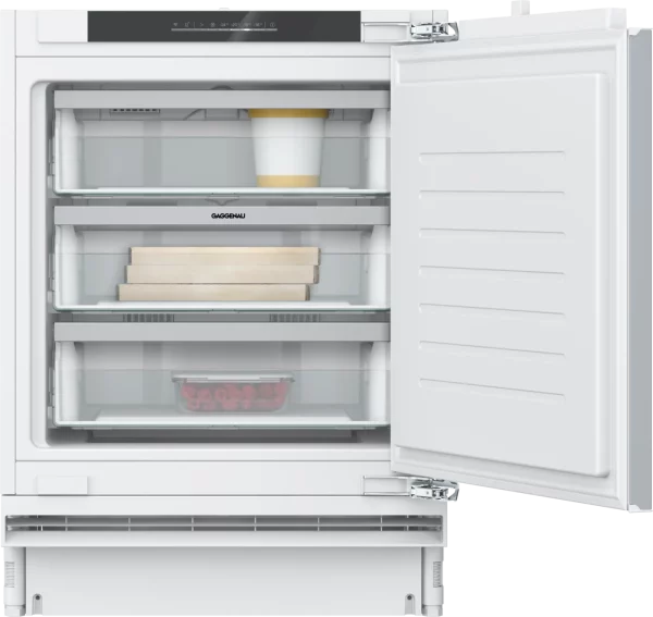Gaggenau, Serie 200 Fryseskap til underbygging 82 x 59.8 cm Dempet dørstengingssystem/Flathengslet, RF202180