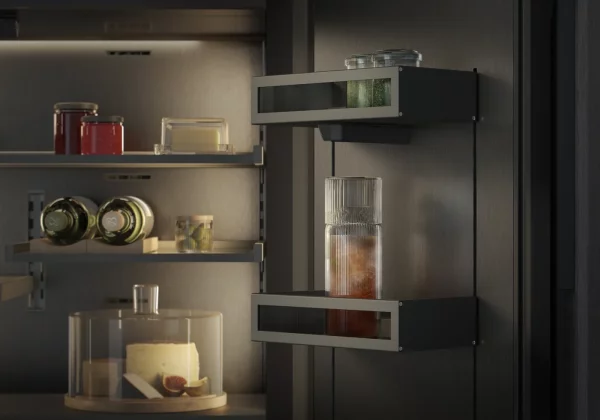 Gaggenau,Vario cooling Ekspressiv serie Kjøl-/frysekombinasjon 212.3 x 89.4 cm Dempet dørstengingssystem/Flathengslet, RVY497190 - Bilde 6