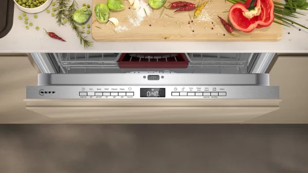 NEFF, N 50 Helintegrert oppvaskmaskin 60 cm, S155EVX04E - Bilde 2