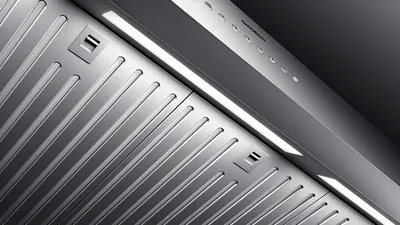 Gaggenau, Serie 400 Veggmontert hette 120 cm Edelstål, AW442120 - Bilde 2