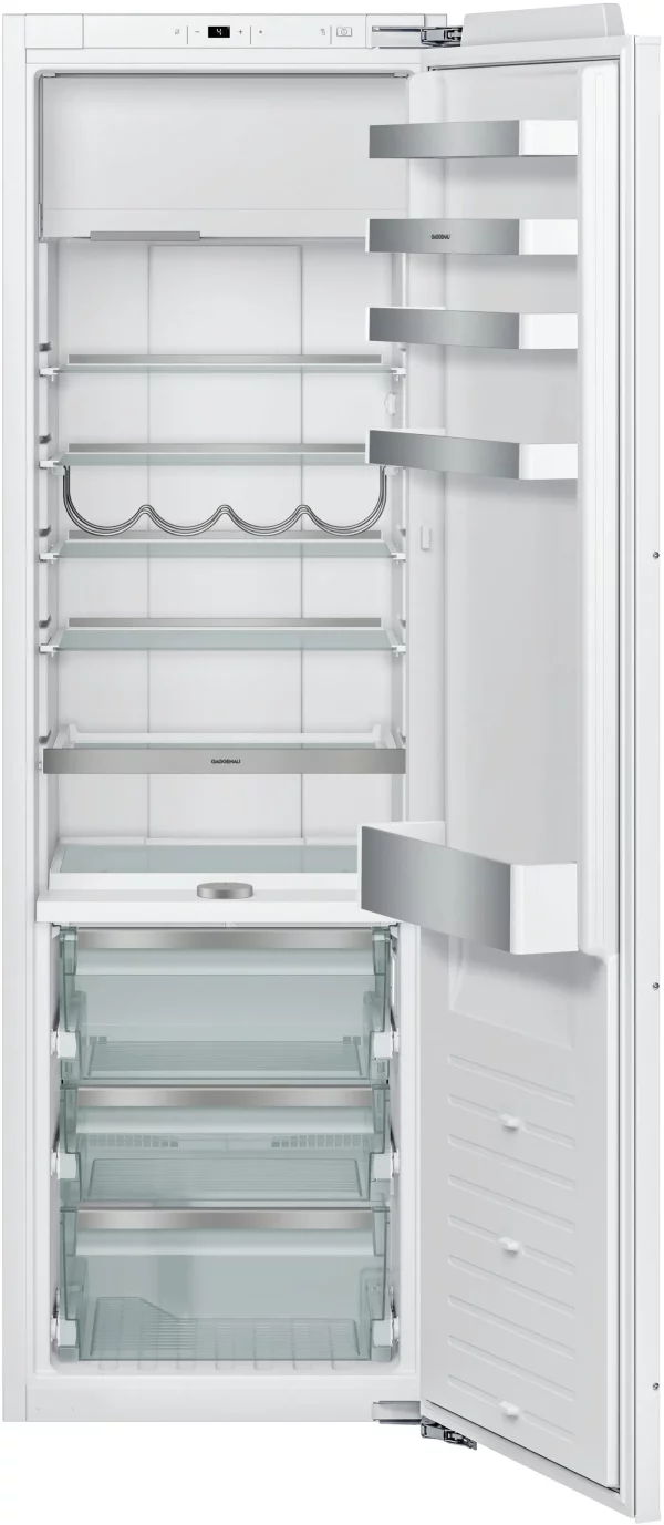Gaggenau, Serie 200 Integrert kjøleskap med frysedel 177.2 x 55.8 cm Dempet dørstengingssystem/Flathengslet, RT282306 - Bilde 2
