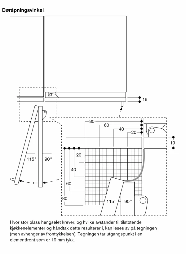 Gaggenau, Serie 400 Vario fryser 212.5 x 45.1 cm Dempet dørstengingssystem/Flathengslet, RF411306 - Bilde 3
