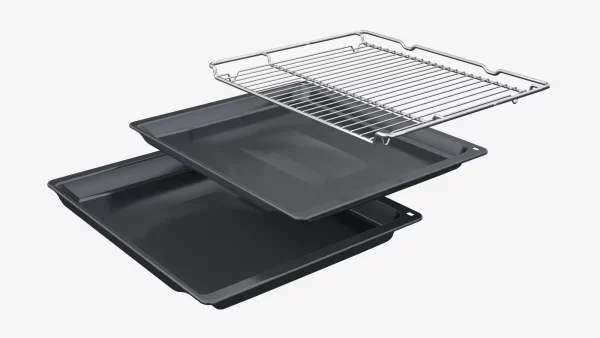 Siemens, iQ700, Innbyggingsovn med mikrobølgefunksjon, 60 x 60 cm, Sort HM736G1B1 - Bilde 5