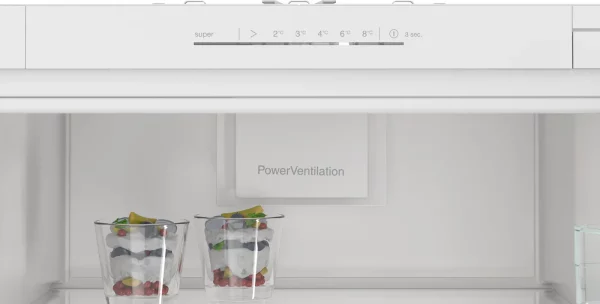 Siemens,iQ100 Integrert kjøleskap 177.2 x 54.1 cm Glidehengsel KI81R5SE0 - Bilde 4