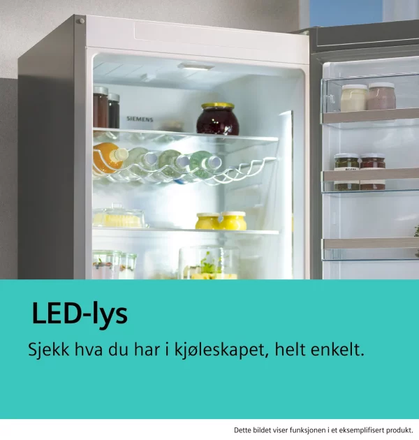 Siemens,iQ100 Integrert kjøleskap 177.2 x 54.1 cm Glidehengsel KI81R5SE0 - Bilde 5